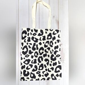 Ausvkai Animal Print Reusable Canvas Tote Bag - New In Package